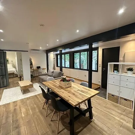 Appartement T3 Style Loft, Au Calme, Plein Centre Et Climatise à Montpellier Extérieur photo