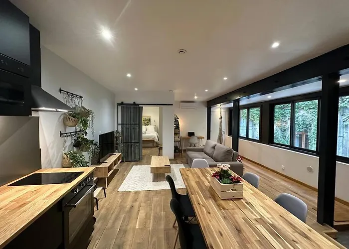 T3 Style Loft, Au Calme, Plein Centre Et Climatise